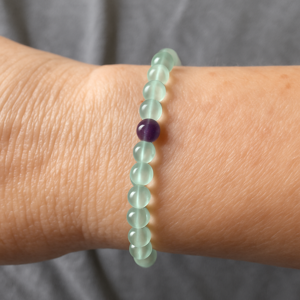 “The Intention Stack - 4mm Gemstone bracelets